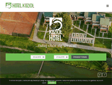 Tablet Screenshot of hotelkoziol.com